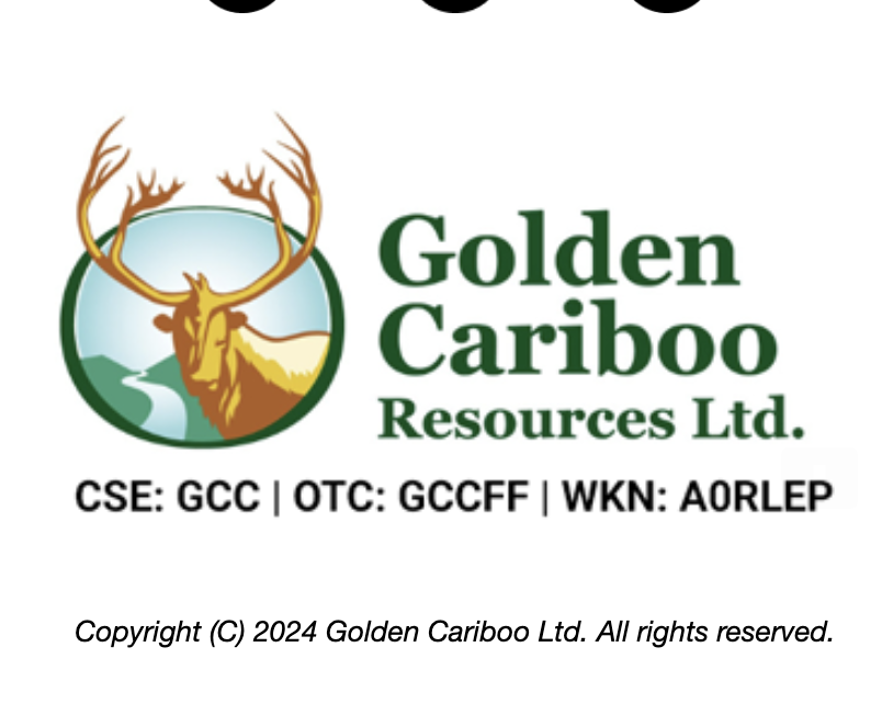 Golden Cariboo – Shares for Debt Completed